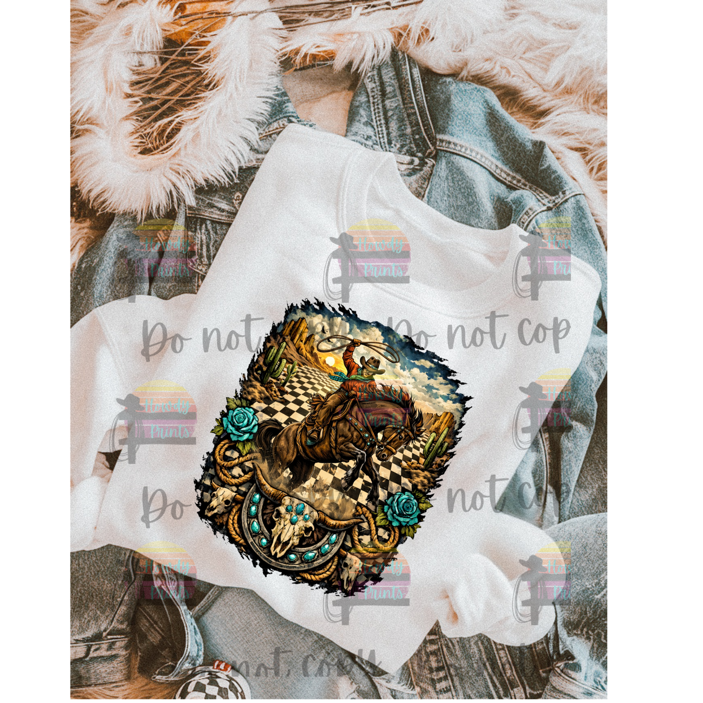 Cowboy and Turquoise