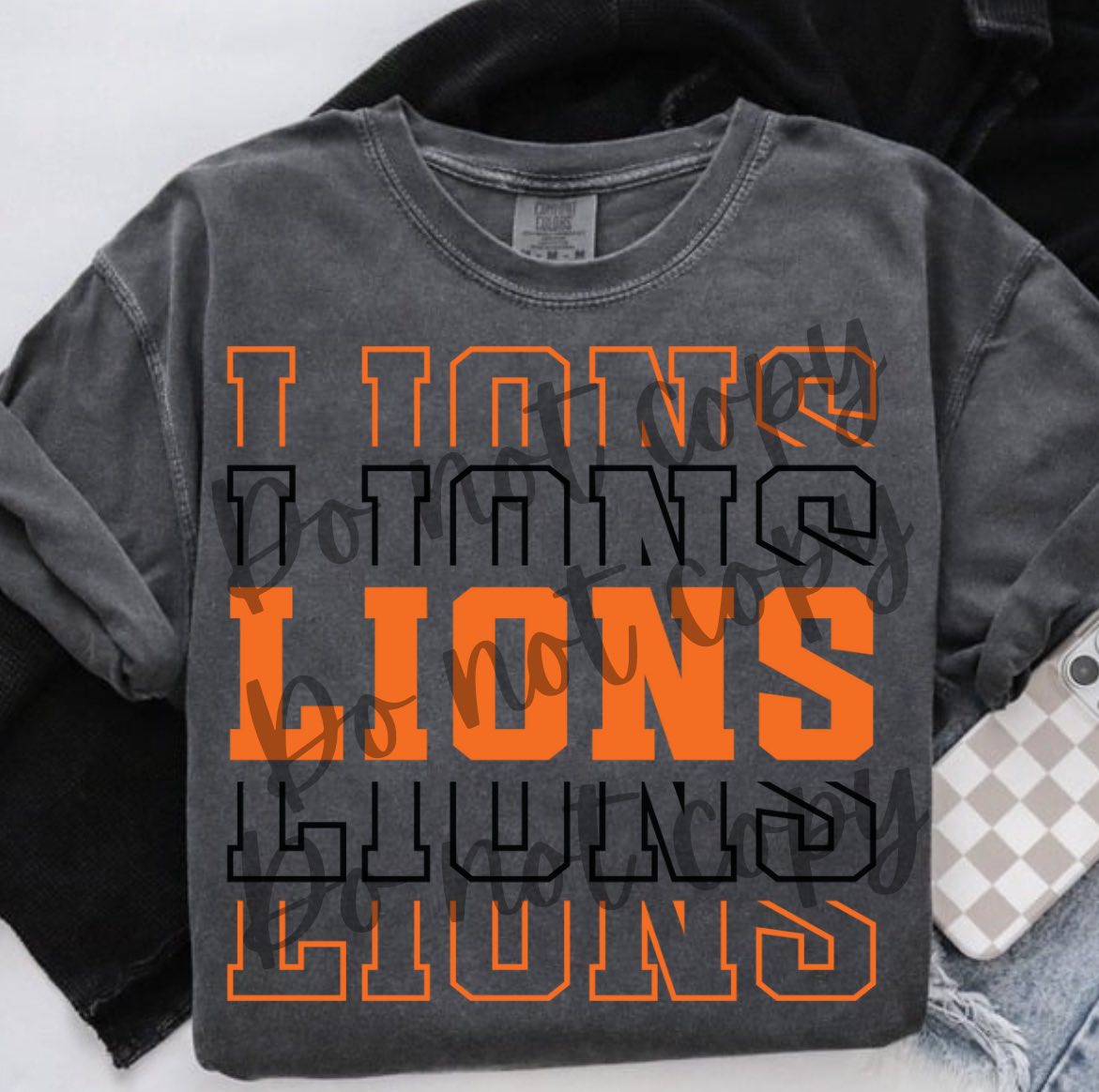Lions Grocery Bag
