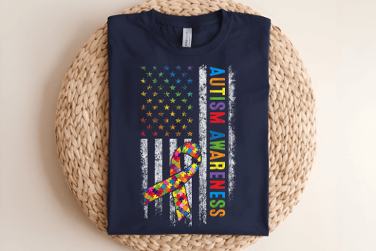 Autism Awareness Flag