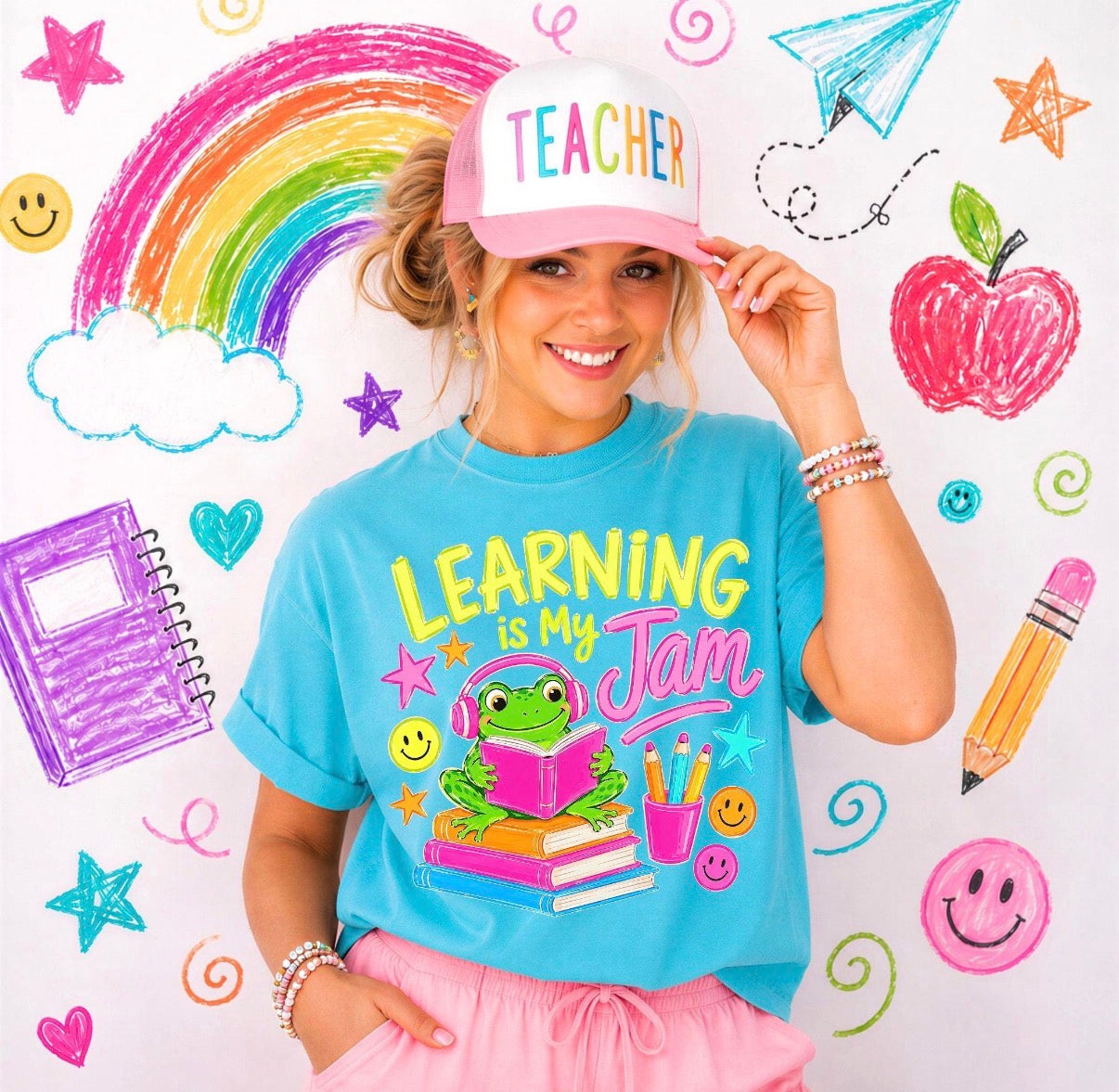 Learning is my jam DTF 11β