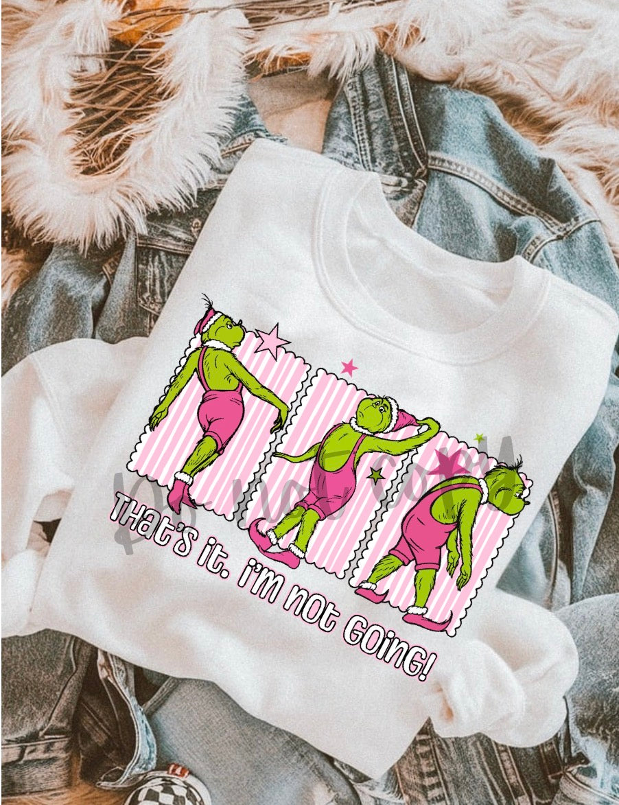 That’s it I’m not going- pink