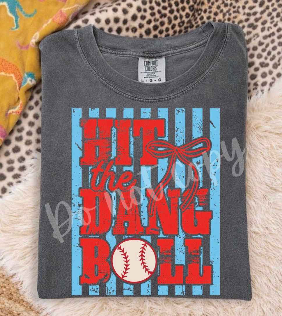 Hit the dang ball