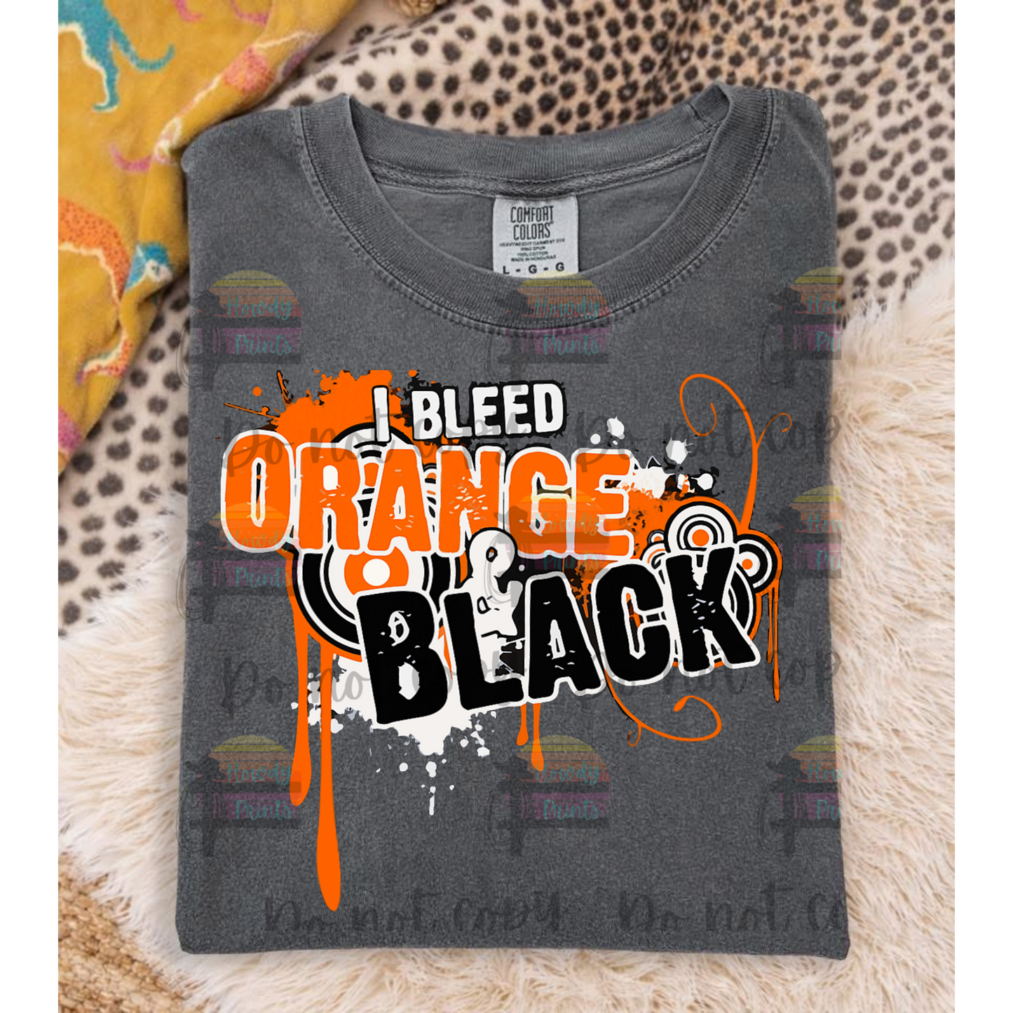 I bleed orange and black