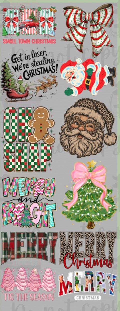 Christmas gang 12 designs