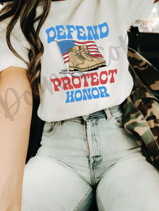 Defend Protect Honor