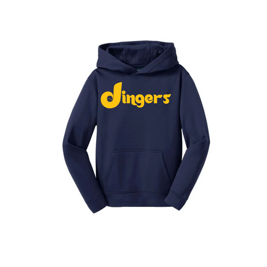 Sport Tek YOUTH Sport Wick Fleece Hooded Sweatshirt