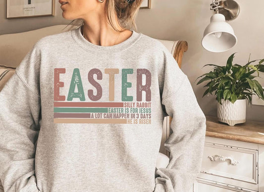 Easter stack- silly rabbit easter is for Jesus