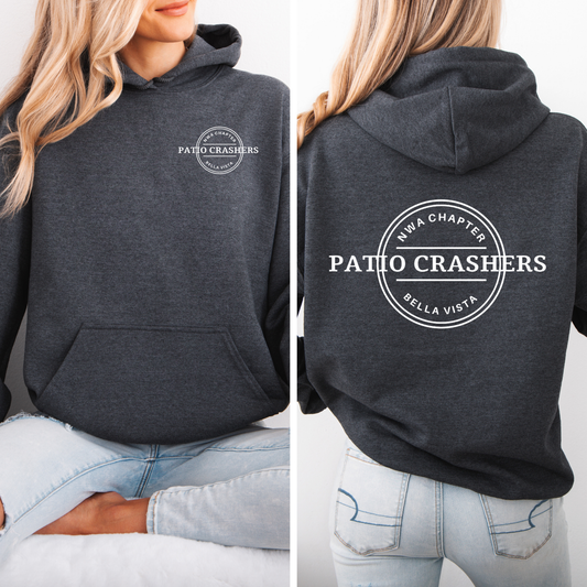 Gildan Hoodie- Front & Back