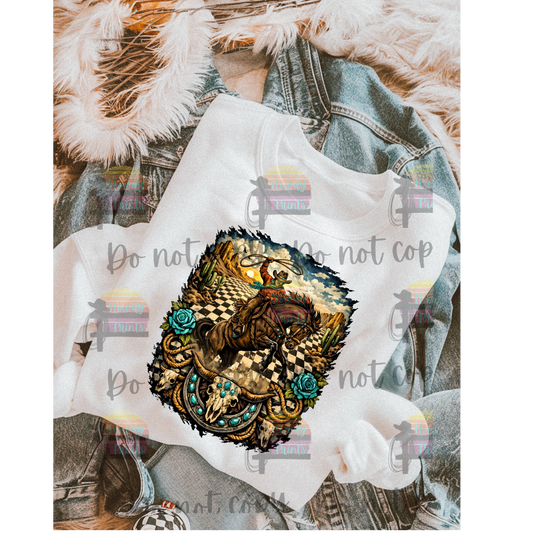 Cowboy and Turquoise