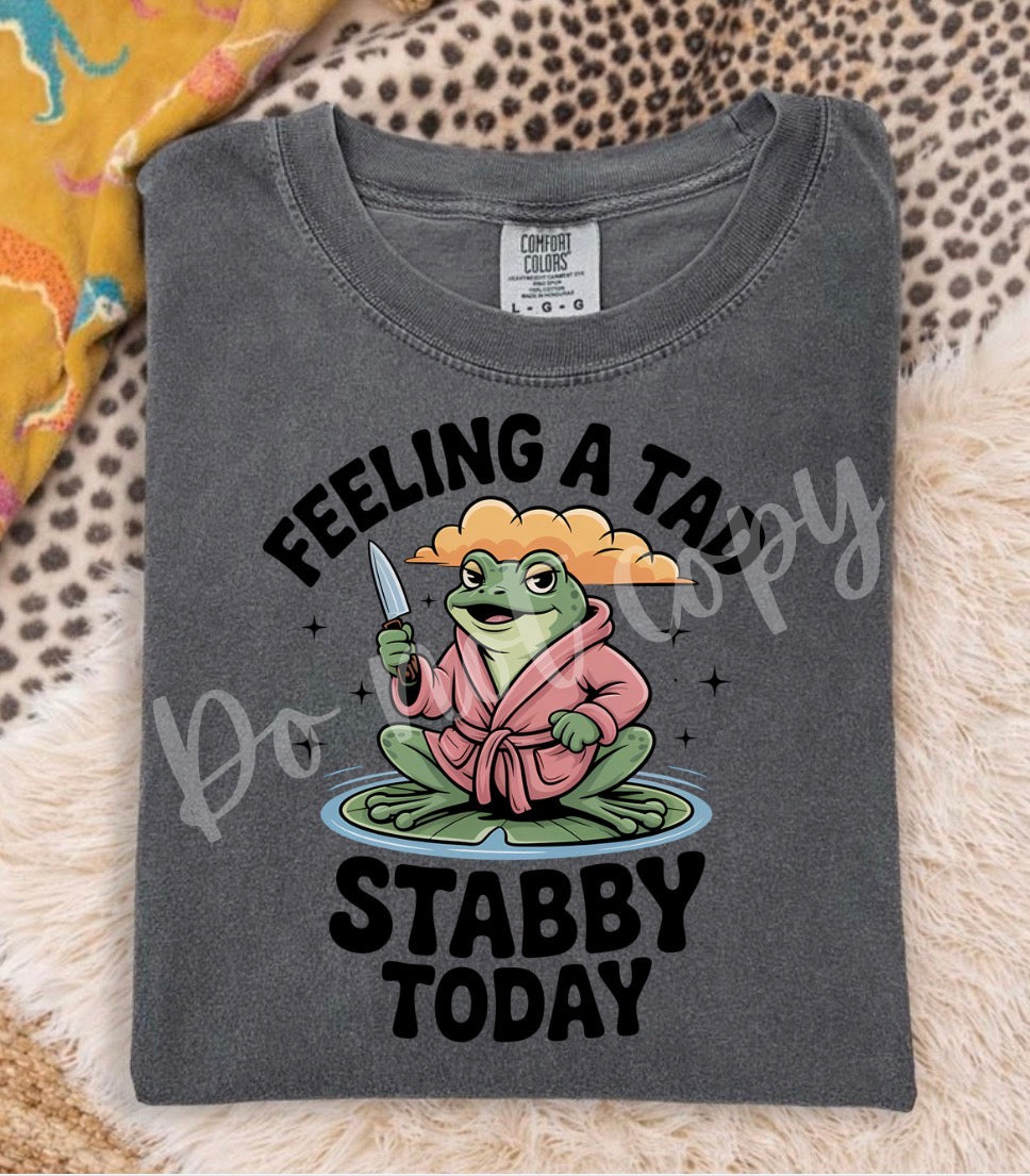 Feeling a tad stabby