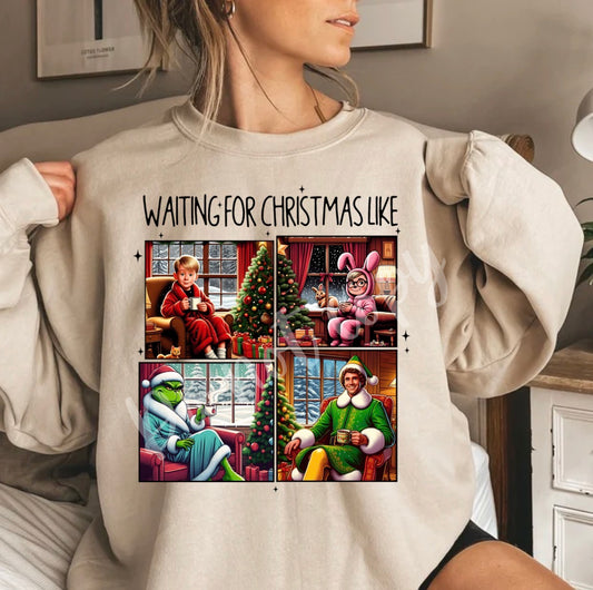 Waiting for Christmas like
