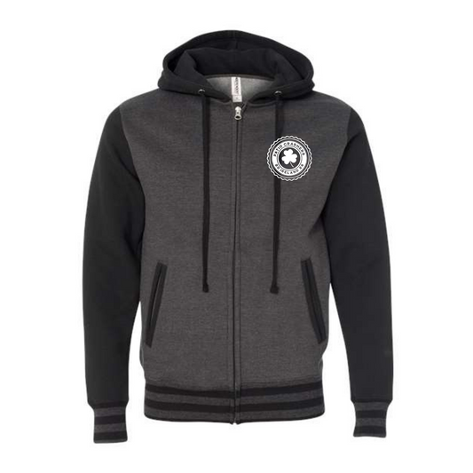 Independent Trading Unisex Varsity Jacket- Embroidered