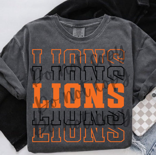 Lions Grocery Bag