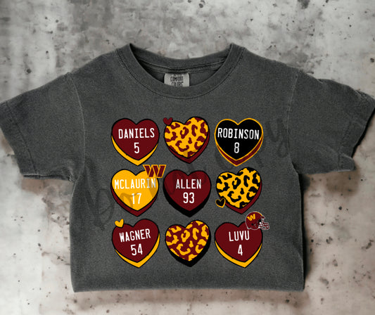 Commanders Hearts