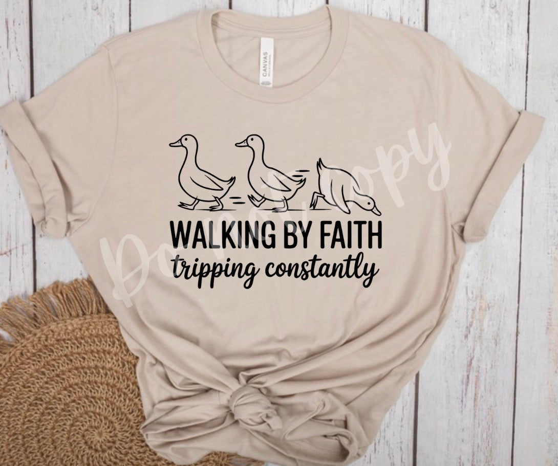 Walking by faith