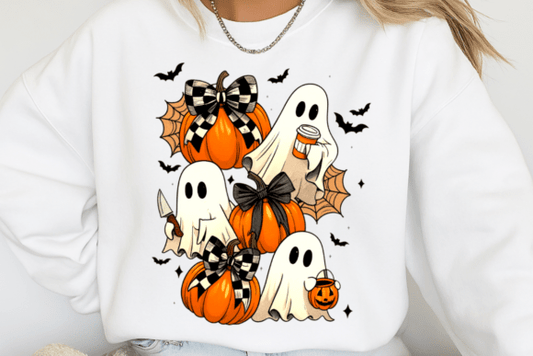 Ghost pumpkin coquette