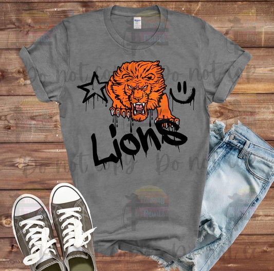 Graffiti Lions