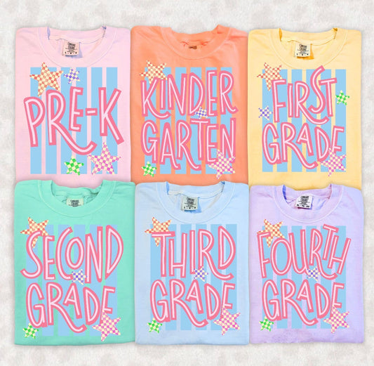 Stripe grades DTF 10”