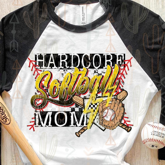 Hardcore Softball Mom