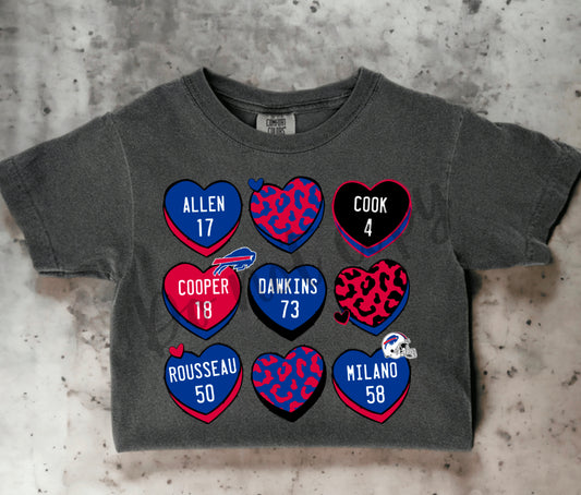 Bills hearts