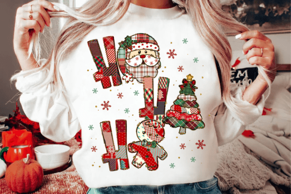 Ho Ho Ho Santa, tree, gingerbread