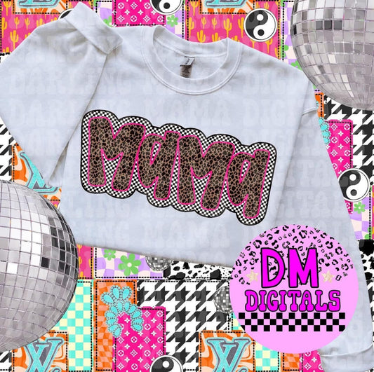 Mama cheetah/checkered