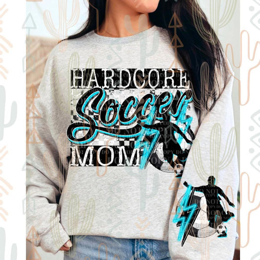 Hardcore Soccer Mom Blue