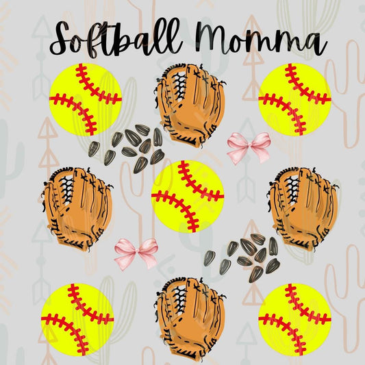 Softball Momma Collage