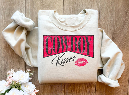 Cowboy Kisses valentine