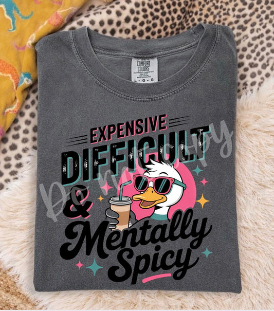 Expensive, difficult & mentally spicy