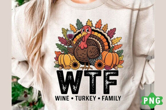 WTF- wine turkey food