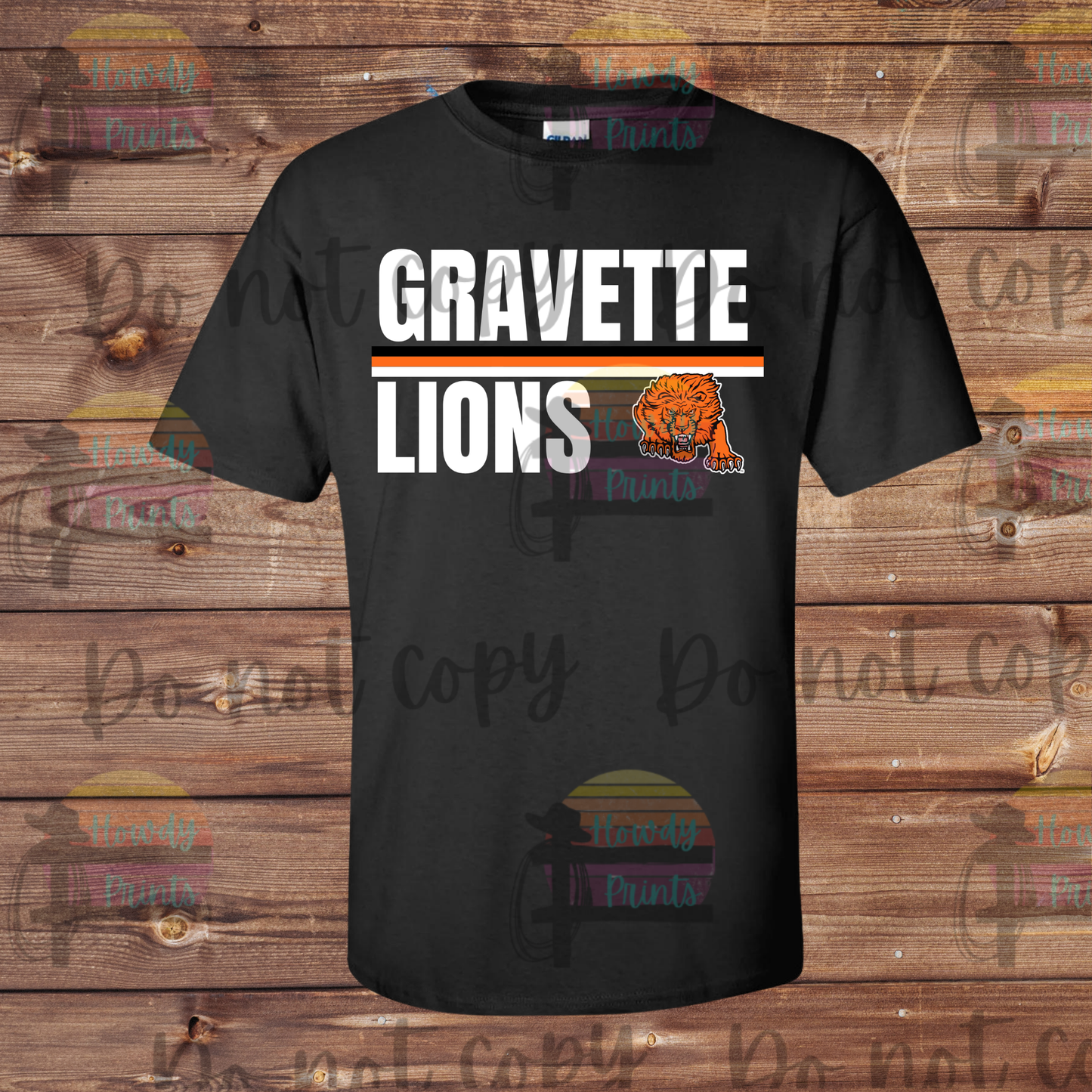 Gravette Lions Stripes