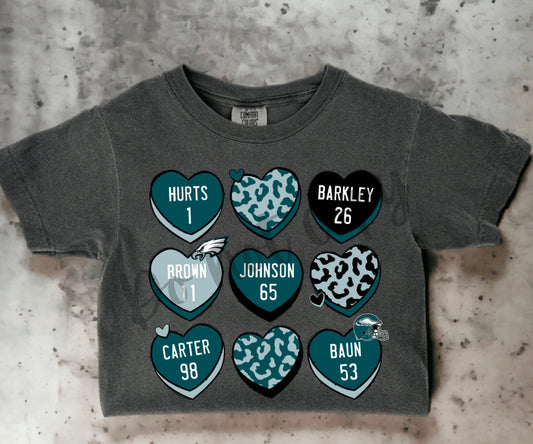 Eagles hearts