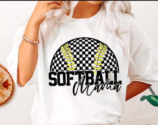 Softball mama, half softball