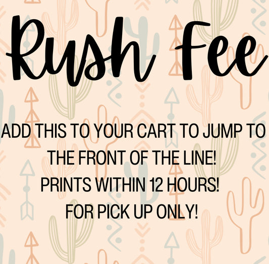 Rush Fee