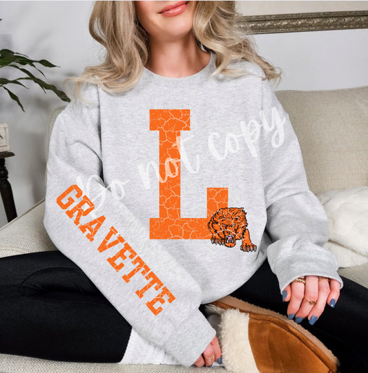 Crackle Lion PRINT ONLY