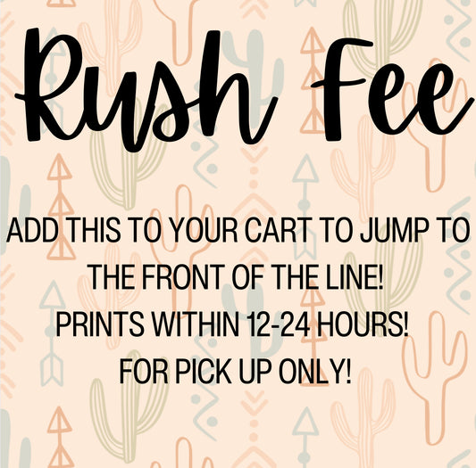 Rush Fee