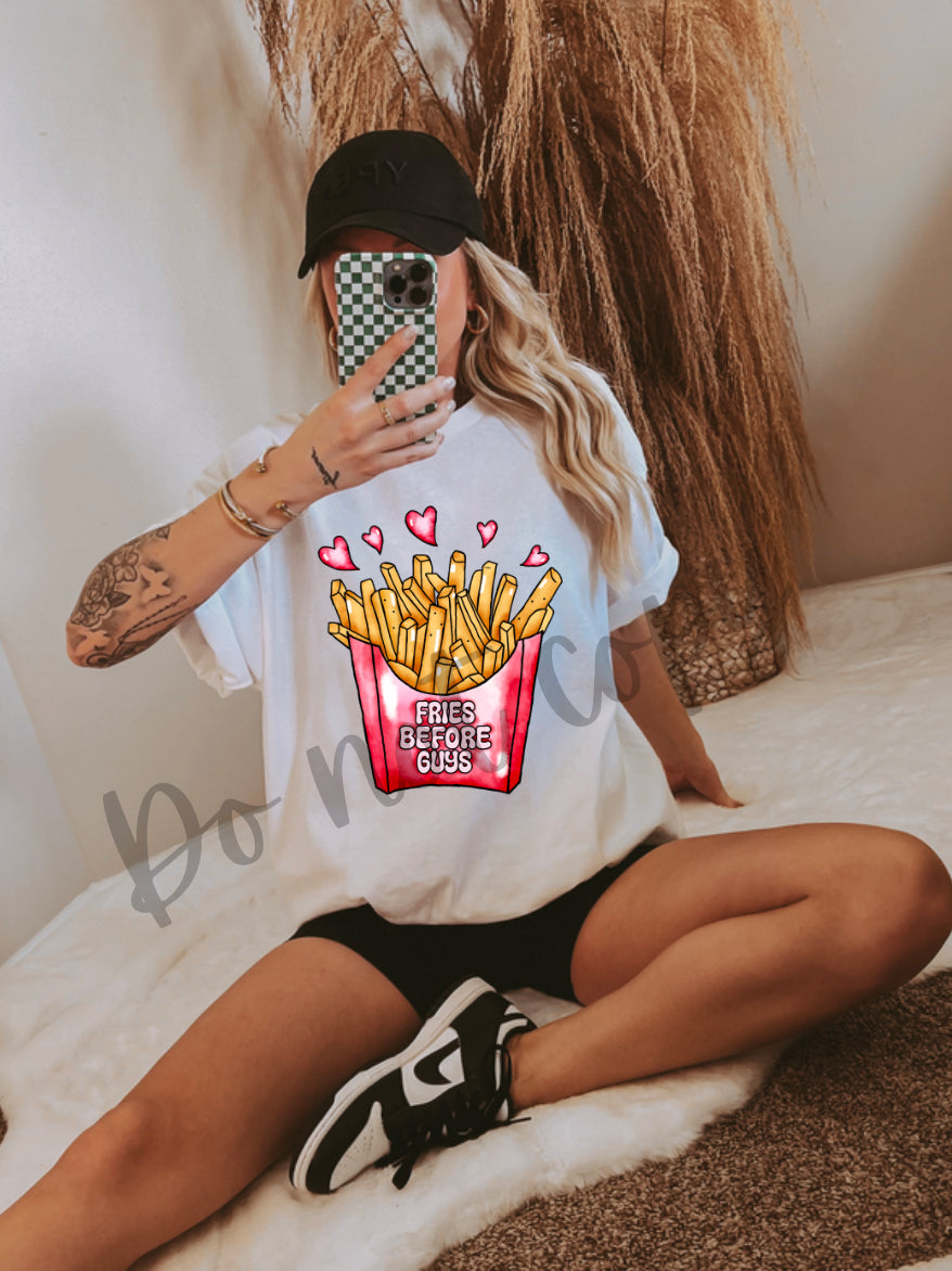 Fries before guys valentine