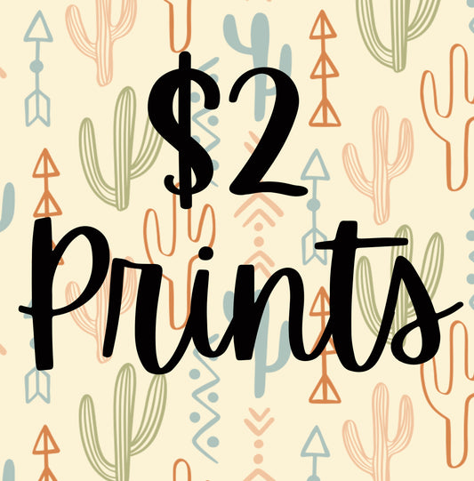 Sunday Sale Prints