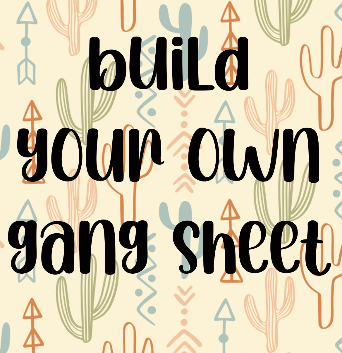 Build a Gang Sheet