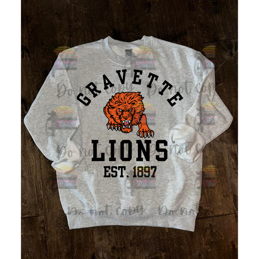 Gravette Lions est 1897
