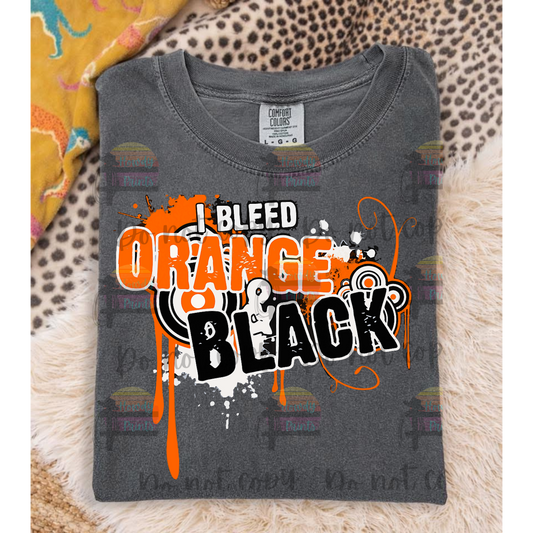 I bleed orange and black