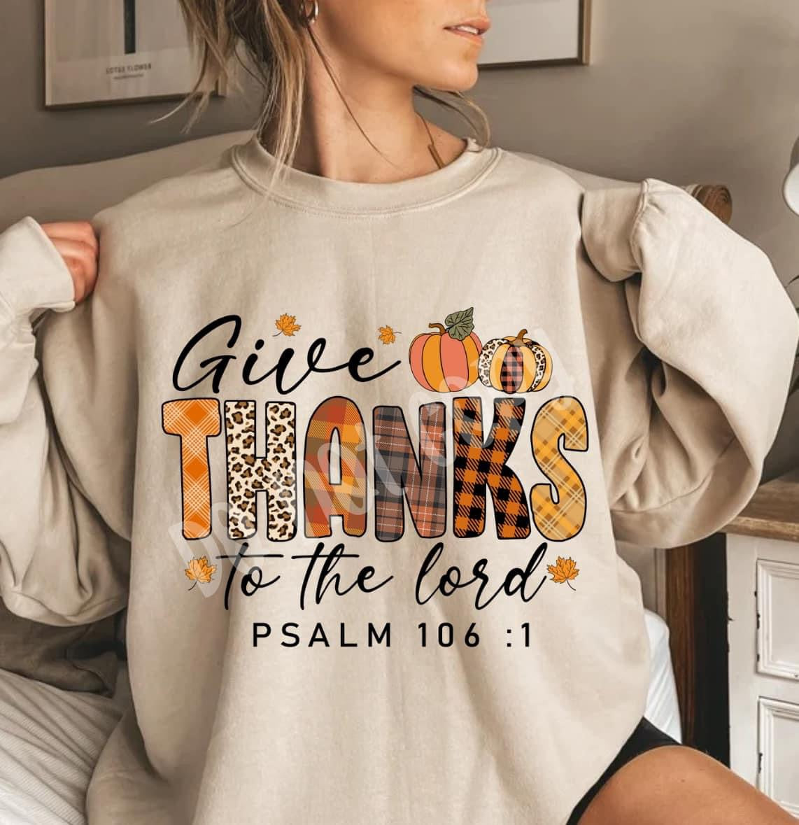 Give thanks