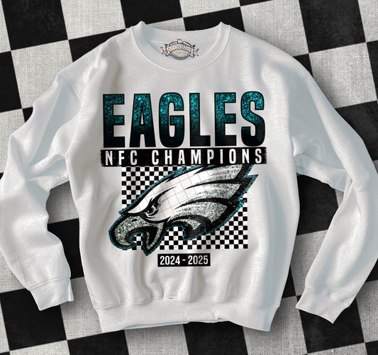 Eagles NFC glitter 2.0