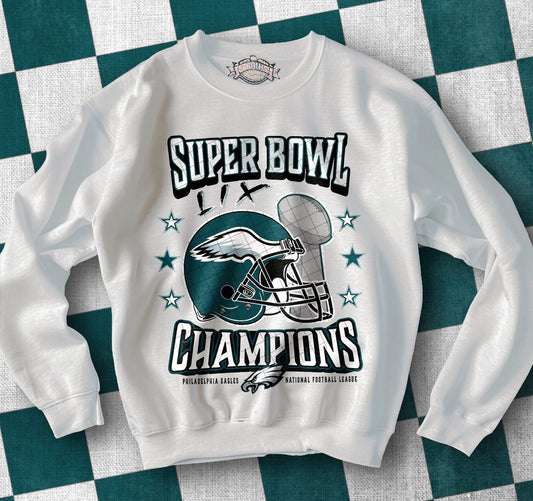 Eagles SB Champs white