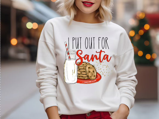 I put out for Santa