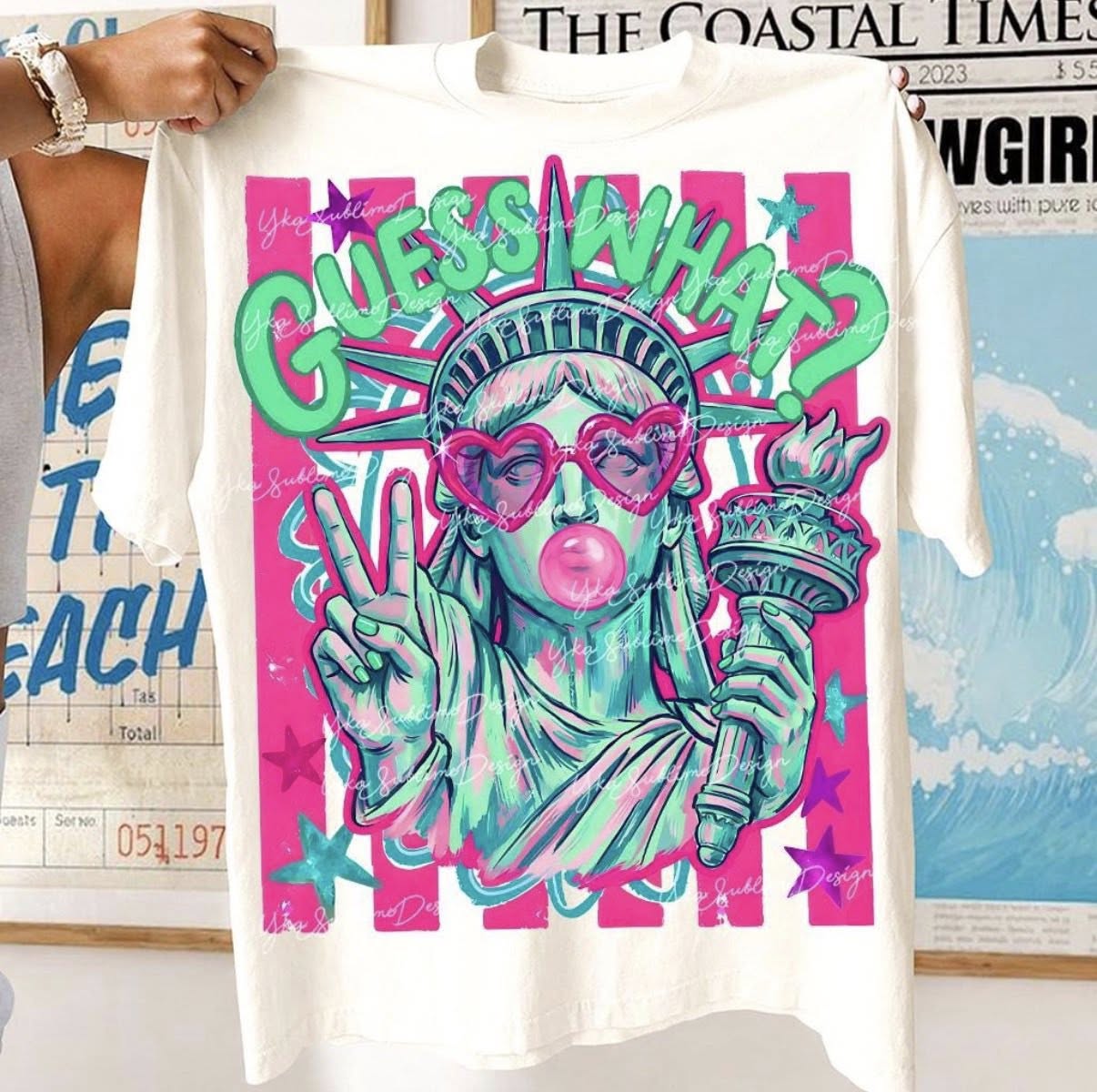 Guess what? Lady Liberty